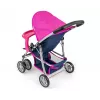 Carrinho de bebé milly mally Kate Prestige Navy – carrinho de bonecas, modelo 4752, azul-marinho