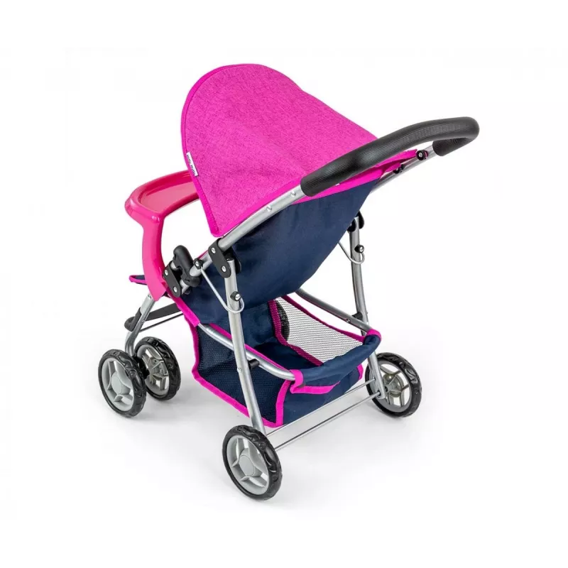 Carrinho de bebé milly mally Kate Prestige Navy – carrinho de bonecas, modelo 4752, azul-marinho