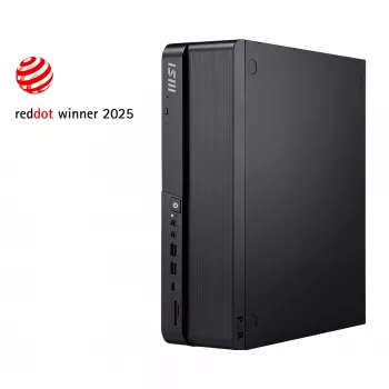PC de secretária MSI PRO DP80 AI A2G-083XEU — Core Ultra 5 225, 16 GB RAM, 512 GB SSD, Intel UHD, AX211 Wi‑Fi 6E, sem sistema operativo, preto