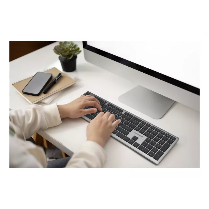 Teclado Kensington KB535 EQ recarregável multi-dispositivo, Int ENG