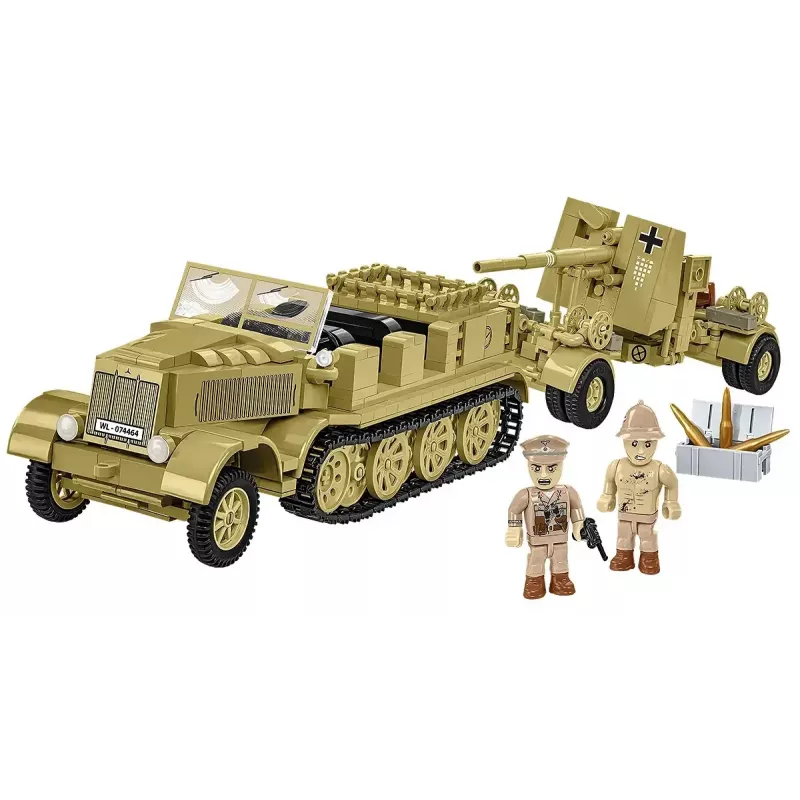Cobi Blocks Sd.Kfz.8 com 8,8 cm Flak 36 conjunto de construção, 975 peças