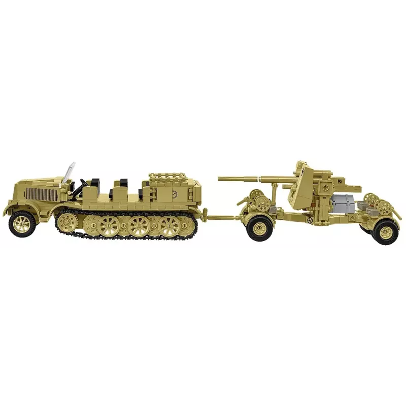 Cobi Blocks Sd.Kfz.8 com 8,8 cm Flak 36 conjunto de construção, 975 peças