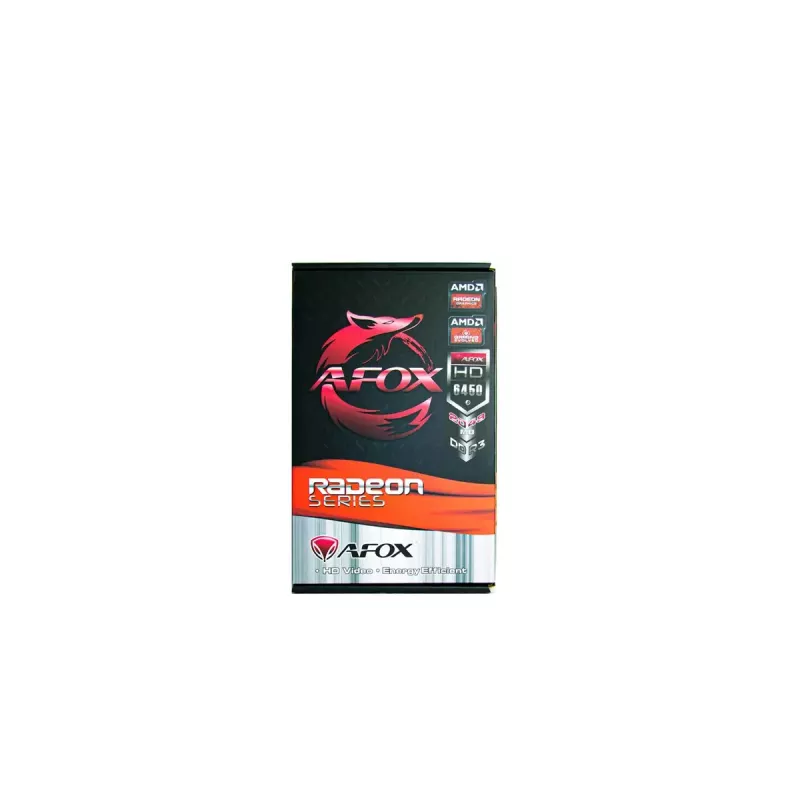 Placa gráfica AFOX Radeon HD 6450 2 GB DDR3 64-Bit DVI HDMI VGA Low Profile Passiva AF6450-2048D3L9-V2