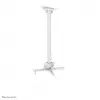Suporte de teto para projetor Neomounts CL25-550WH1 – H 74,5-114,5 cm – Easy-Install – totalmente móvel