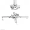 Suporte de teto para projetor Neomounts CL25-550WH1 – H 74,5-114,5 cm – Easy-Install – totalmente móvel