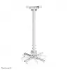 Suporte de teto para projetor Neomounts CL25-550WH1 – H 74,5-114,5 cm – Easy-Install – totalmente móvel