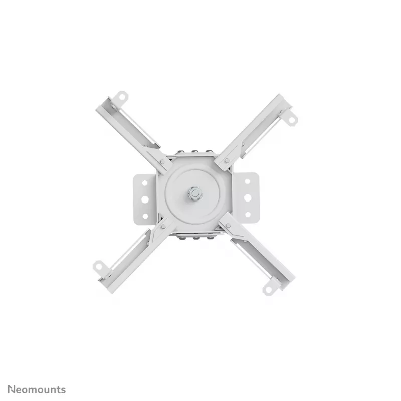 Suporte de teto para projetor Neomounts CL25-550WH1 – H 74,5-114,5 cm – Easy-Install – totalmente móvel