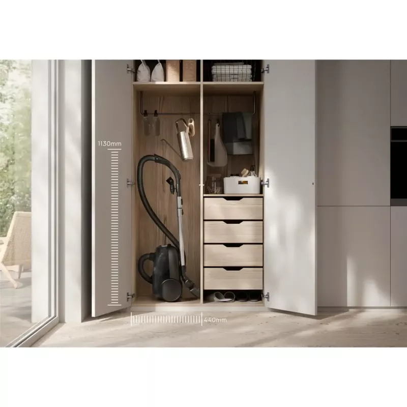 Aspirador de pó com saco Electrolux EB61CWPTD — 850 W, saco de 3,5 L, limpeza a seco, rosa