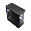 Caixa de computador MODECOM VOLCANO AQ200 ARGB MIDI preto