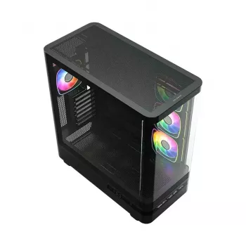 Caixa de computador MODECOM VOLCANO AQ200 ARGB MIDI preto