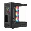 Caixa de computador MODECOM VOLCANO AQ200 ARGB MIDI preto