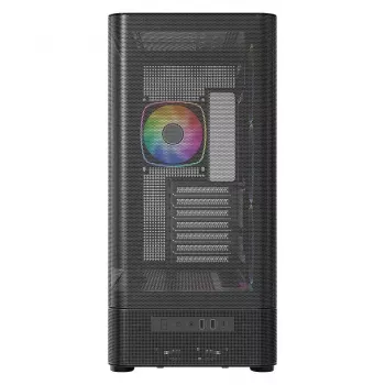 Caixa de PC MODECOM VOLCANO AQ400 ARGB MIDI preto — MODECOM MC-A-AQ400-4FA-B