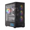 Caixa de PC MODECOM VOLCANO AQ400 ARGB MIDI preto — MODECOM MC-A-AQ400-4FA-B