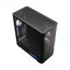 Caixa de PC MODECOM VOLCANO AQ400 ARGB MIDI preto — MODECOM MC-A-AQ400-4FA-B
