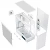 Caixa de computador MODECOM VOLCANO AQ400 ARGB MIDI Tower, branco