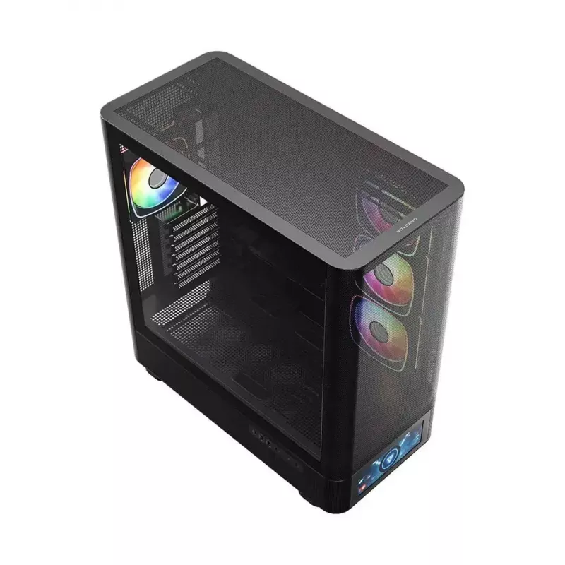 Caixa de computador MODECOM VOLCANO AQ500 ARGB MIDI preto