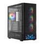 Caixa de computador MODECOM VOLCANO AQ500 ARGB MIDI preto
