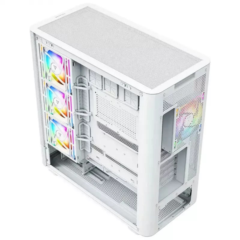 Caixa de computador MODECOM VOLCANO AQ500 ARGB MIDI branco