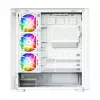 Caixa de computador MODECOM VOLCANO AQ500 ARGB MIDI branco
