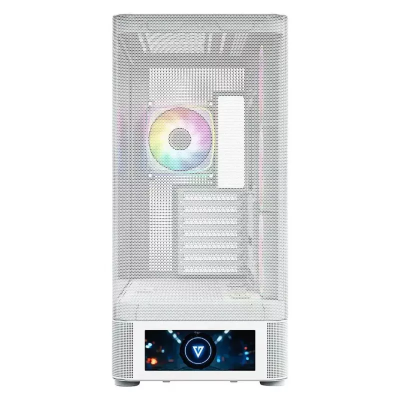 Caixa de computador MODECOM VOLCANO AQ500 ARGB MIDI branco