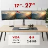 Suporte para monitor MACLEAN MC-137 — mola a gás, para 3 monitores 17