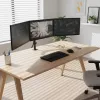 Suporte para monitor MACLEAN MC-137 — mola a gás, para 3 monitores 17