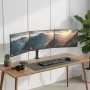 Suporte para monitor MACLEAN MC-137 — mola a gás, para 3 monitores 17