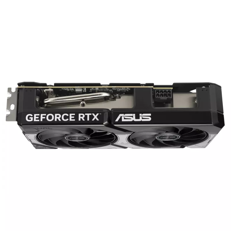 Placa gráfica ASUS GeForce RTX 5060 Ti Dual — 8 GB GDDR7, 128 bits, PCIe 5.0, refrigeração ativa (2 ventoinhas), máx. 7680×4320