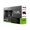 Placa gráfica ASUS GeForce RTX 5060 Ti Dual — 8 GB GDDR7, 128 bits, PCIe 5.0, refrigeração ativa (2 ventoinhas), máx. 7680×4320