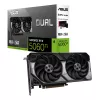 Placa gráfica ASUS GeForce RTX 5060 Ti Dual — 8 GB GDDR7, 128 bits, PCIe 5.0, refrigeração ativa (2 ventoinhas), máx. 7680×4320