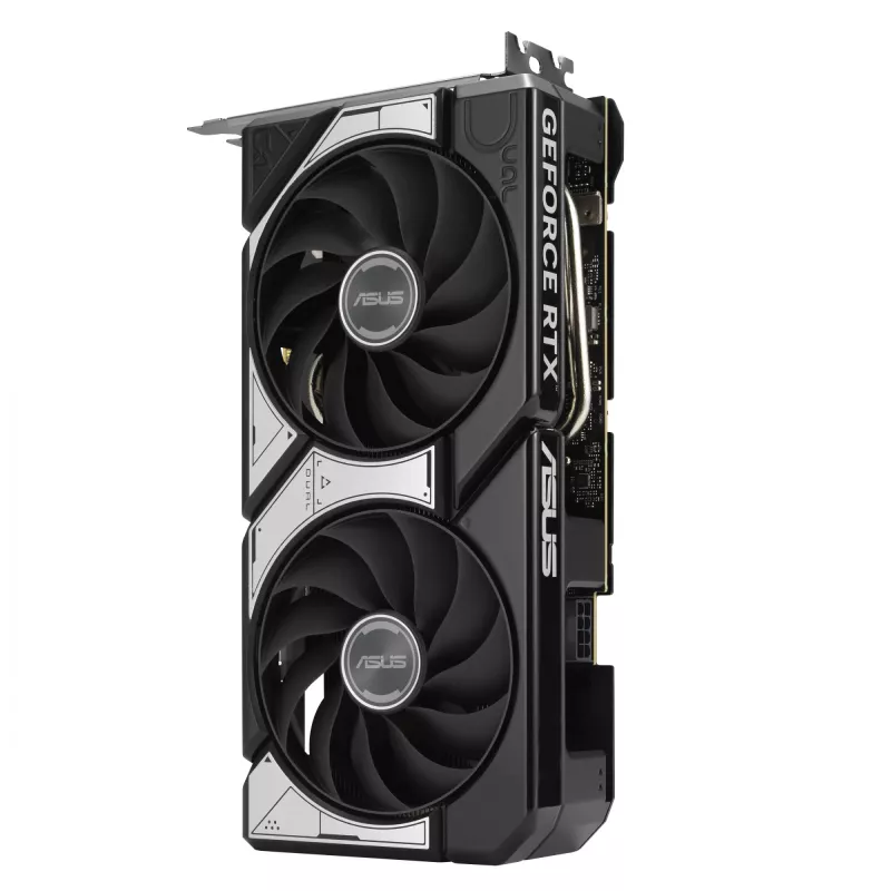 Placa gráfica ASUS GeForce RTX 5060 Ti Dual — 8 GB GDDR7, 128 bits, PCIe 5.0, refrigeração ativa (2 ventoinhas), máx. 7680×4320