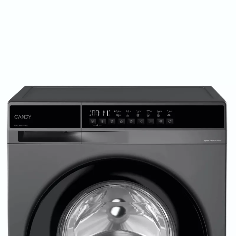 Máquina de lavar roupa Candy EY 27SB7G-S de carregamento frontal 7 kg 1200 rpm cinzento