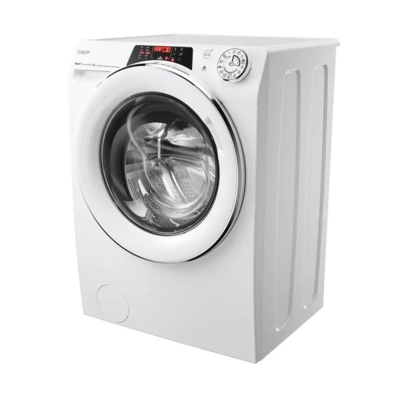 Máquina de lavar e secar roupa Candy RapidÓ ROW 4966DWMC7-S de instalação livre carregamento frontal branco