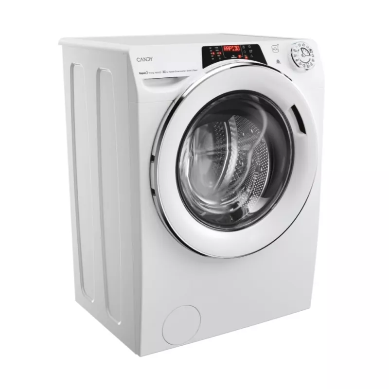 Máquina de lavar e secar roupa Candy RapidÓ ROW 4966DWMC7-S de instalação livre carregamento frontal branco