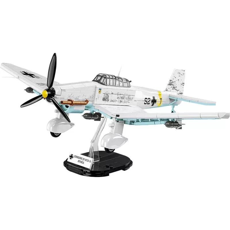 Conjunto de construção Cobi Blocks Junkers JU 87D-3 Stuka 556 peças