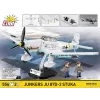 Conjunto de construção Cobi Blocks Junkers JU 87D-3 Stuka 556 peças