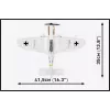 Conjunto de construção Cobi Blocks Junkers JU 87D-3 Stuka 556 peças