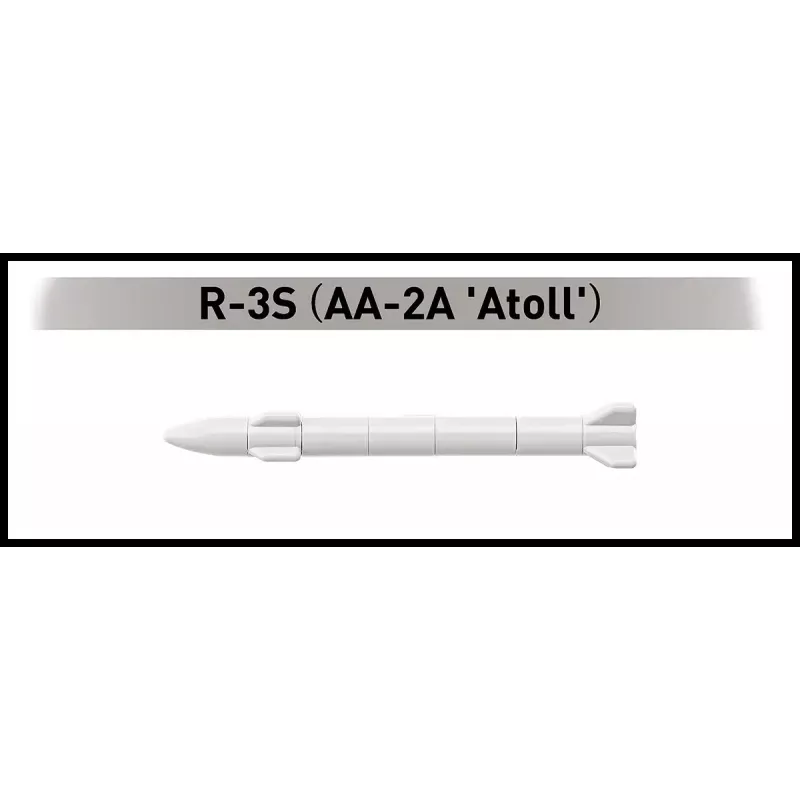 Blocos de construção Cobi MiG-21 MF conjunto de 381 blocos – modelo de brinquedo para montar