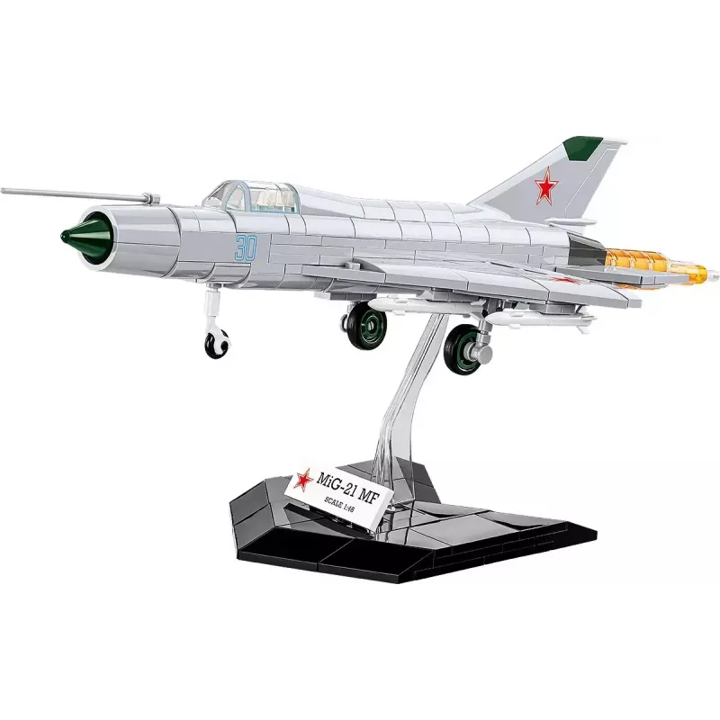 Blocos de construção Cobi MiG-21 MF conjunto de 381 blocos – modelo de brinquedo para montar