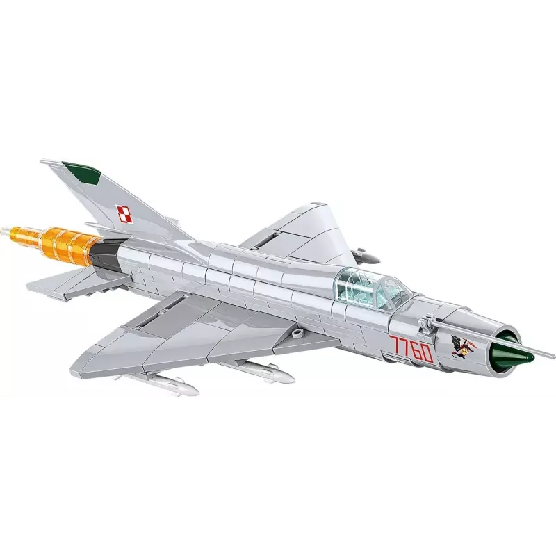 Blocos de construção Cobi MiG-21 MF conjunto de 381 blocos – modelo de brinquedo para montar