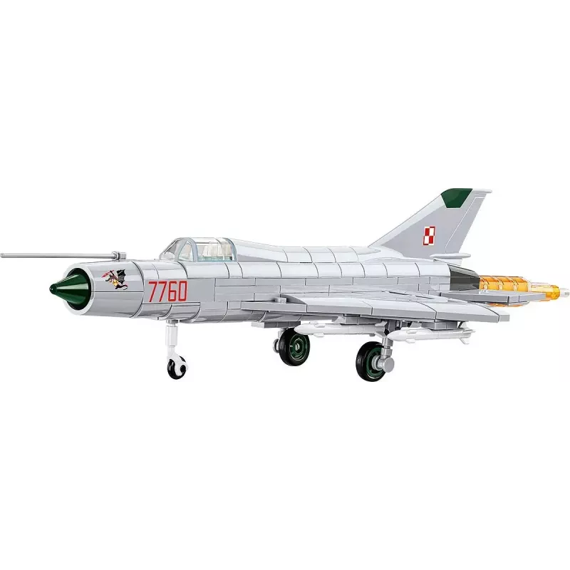 Blocos de construção Cobi MiG-21 MF conjunto de 381 blocos – modelo de brinquedo para montar
