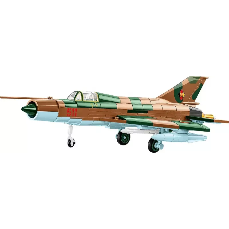 Kit de modelismo Cobi MiG-21 396 peças – conjunto de construção Cobi Blocks