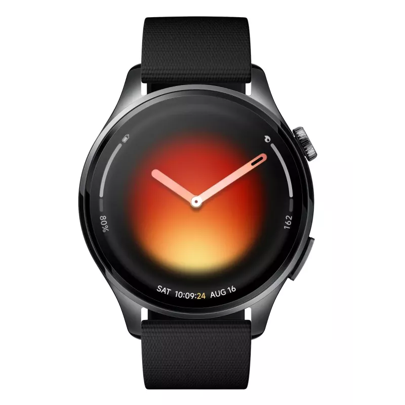 Smartwatch Xiaomi Watch 5 — AMOLED 1,54 polegadas 480x480, Bluetooth 5.4, à prova de água, medidor de frequência cardíaca, preto