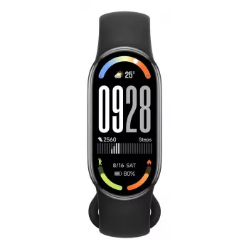 Pulseira de atividade Xiaomi Smart Band 10 AMOLED 1,72 polegadas (4,37 cm) preto, 233 mAh, 212×520 px