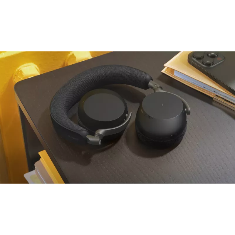 Jabra Evolve3 75 - UC Link390c (estação de carregamento sem fios) - preto