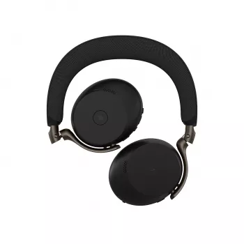 Jabra Evolve3 75 - MS Link390a - preto, sem fios, 20 - 20000 Hz, telefonia/música, 180 g, headset, preto