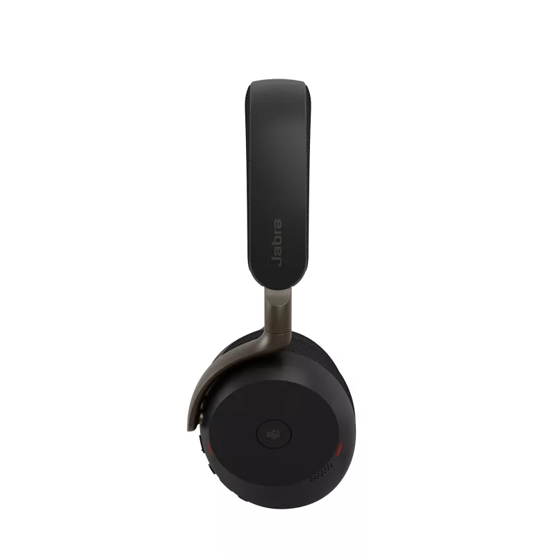 Jabra Evolve3 75 - MS Link390a - preto, sem fios, 20 - 20000 Hz, telefonia/música, 180 g, headset, preto