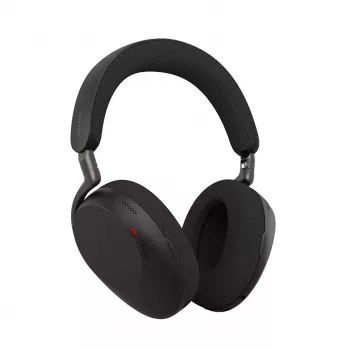 Jabra Evolve3 85 Headset com fios e sem fios arco de cabeça telefonia/música USB Type-C Bluetooth preto