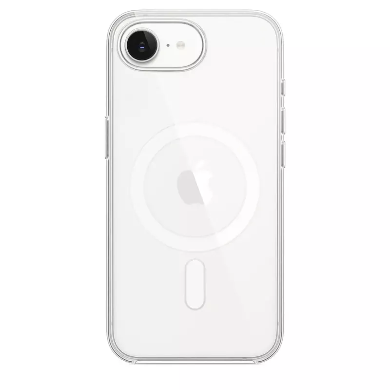Capa de proteção transparente para Apple iPhone 17e – capa PC transparente, MagSafe, para ecrã de 6,1 polegadas