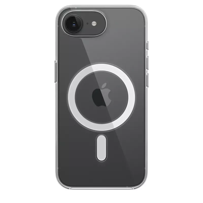 Capa de proteção transparente para Apple iPhone 17e – capa PC transparente, MagSafe, para ecrã de 6,1 polegadas